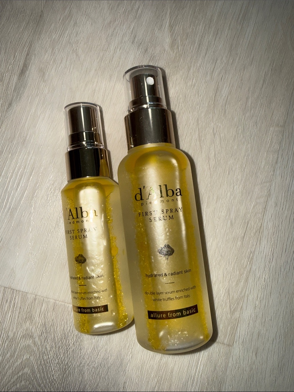 D’Alba First Spray Serum bundle